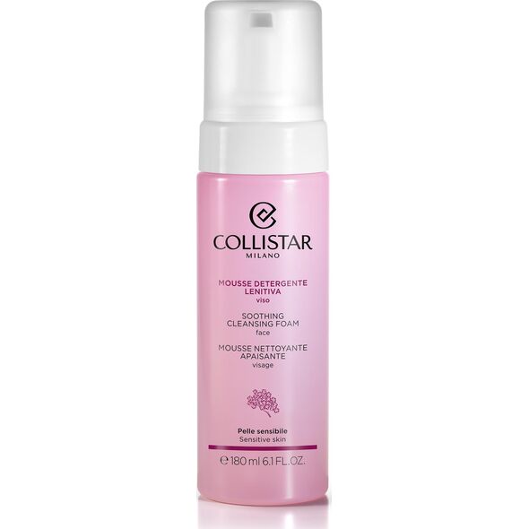 Collistar Soothing Cleansing Foam Pianka oczyszczająca 180ml