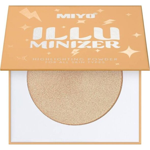 Miyo Miyo Illuminizer Highlighting Powder puder rozświetlający do twarzy 01 Galle Light 7g