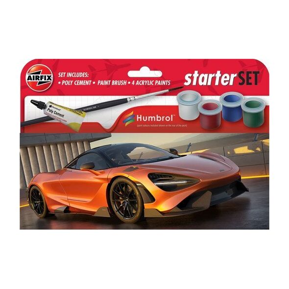 Airfix Samochód McLaren 765LT zestaw z farbami