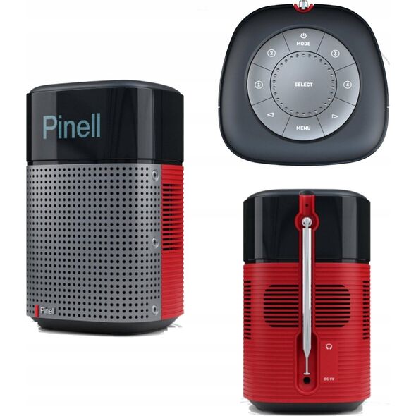 Radio PINELL Radio Pinell North Sunset Red DAB/DAB+ BT WIFI