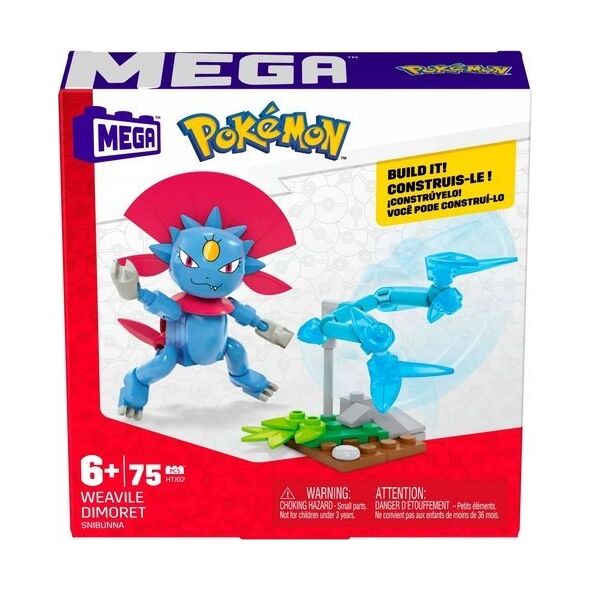 Mattel Mega Construx Weavile Dimoret 75el. GDW29 HTJ02 - zestaw Pokemon