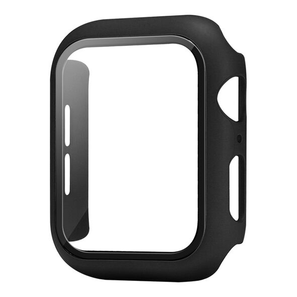 Θήκη Προστασία PC + Tempered Glass Sonique για Apple Watch Apple Watch 7/8/9 45mm Μαύρο 5201101872465