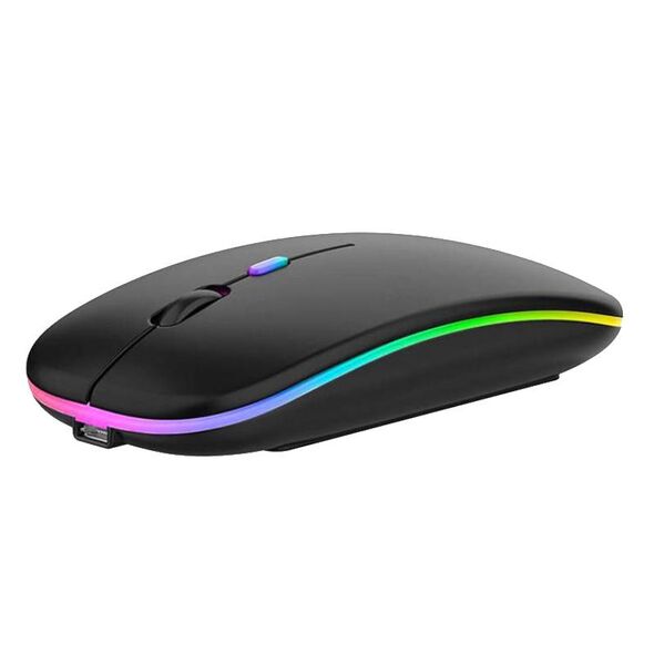 Wireless LED Backlit Mouse MR12 black 5908222228507