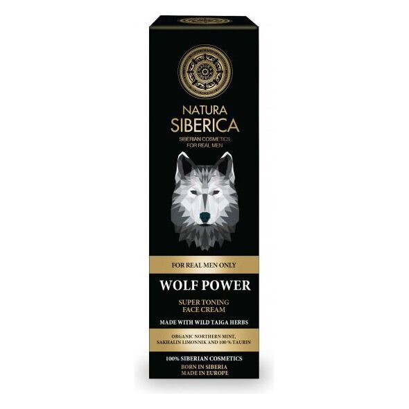 Natura Siberica Men Tonizujący krem do twarzy Siła Wilka 50 ml