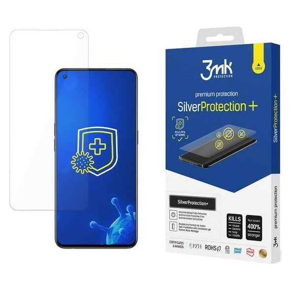 3MK Antymikrobowa folia ochronna 3MK Silver Protect+ OnePlus Nord CE 5G