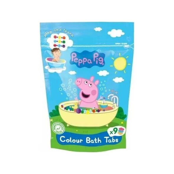 Peppa Pig Peppa Pig Barwinki koloryzujące do kąpieli 144g