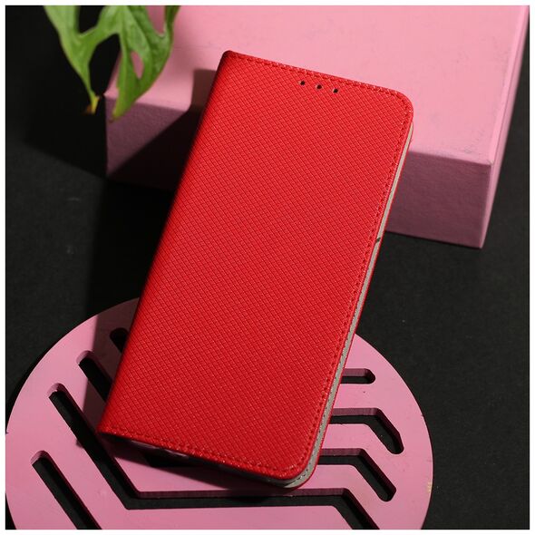 Smart Magnet case for Motorola Moto G24 Power red 5907457794795