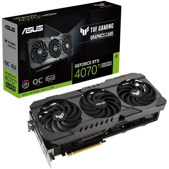 Karta graficzna Asus TUF Gaming GeForce RTX 4070 Ti SUPER OG OC 16GB GDDR6X (TUF-RTX4070TIS-O16G-OG-GAMING)