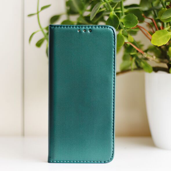 Smart Magnetic case for iPhone 16 Pro 6,3&quot; dark green 5907457780408