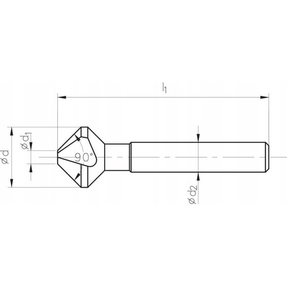 Fanar POGLEBIACZ DIN 335-C 10,4  HSSE TIN