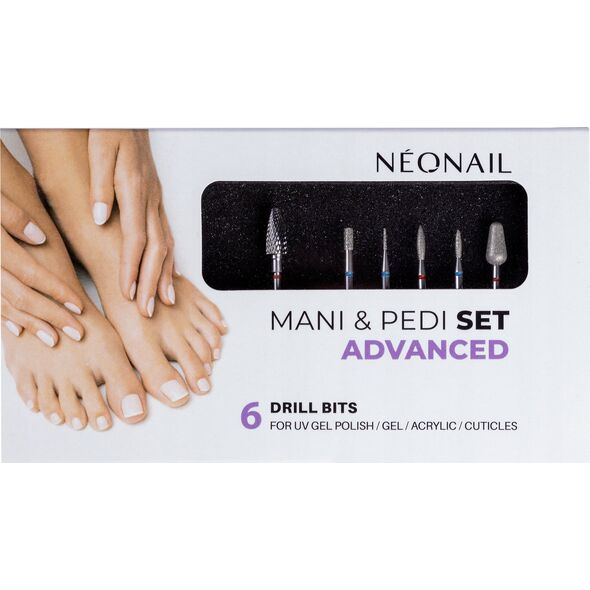 NEONAIL_SET Advanced frezy do frezarki 6szt.