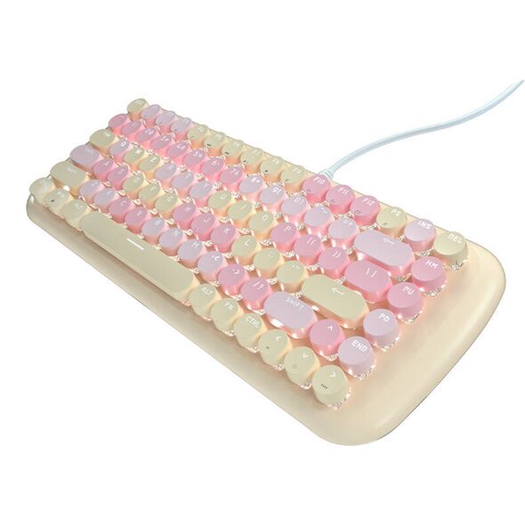 MOFII MOFII Wired Candy M New Keyboard Milk-tea 068580  SK-645 Candy New Cre έως και 12 άτοκες δόσεις 6950125751582