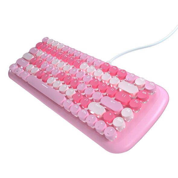 MOFII MOFII Wired Candy M New Keyboard (Strawberry Pink) 068581  SK-645 Candy New Pin έως και 12 άτοκες δόσεις 6950125751605