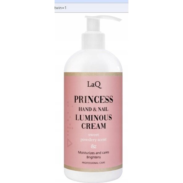 LAQ_Princess krem do rąk i paznokci 300ml