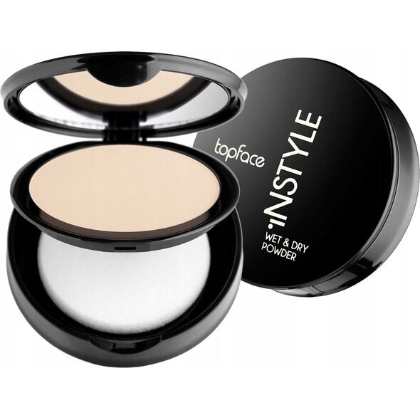 TOPFACE_Instyle Wet&amp|Dry Powder puder do stosowania na mokro i sucho 001 10g