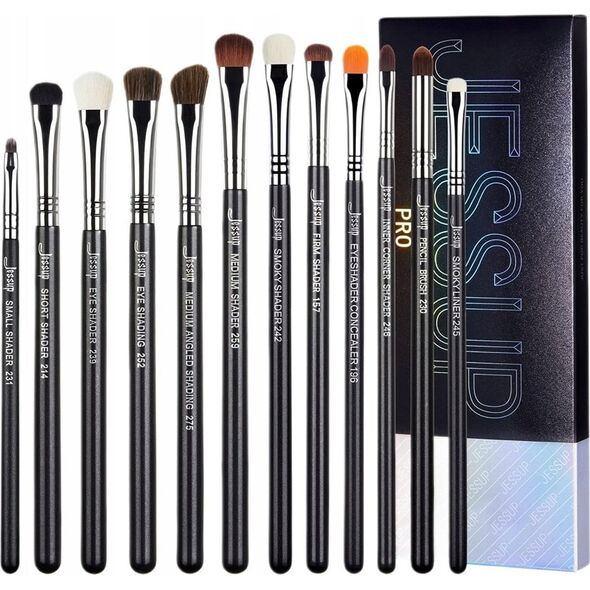 JESSUP_SET Pro Eyeshadow Brush zestaw dwunastu pędzli do makijażu T339