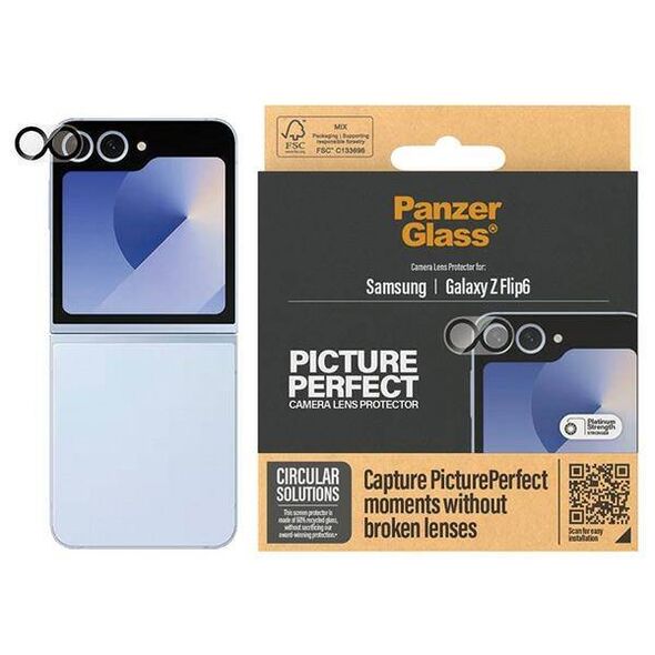 Tempered Glass for Camera SAMSUNG GALAXY Z FLIP 6 PanzerGlass Picture Perfect Camera Lens (7374) 5715685001482