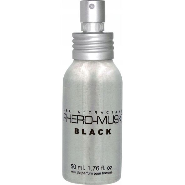 PHERO-MUSK_Black perfumy z feromonami dla mężczyzn spray 50ml