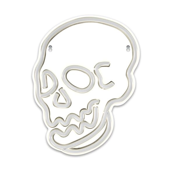 Neon PLEXI LED SKULL white FPNE07X Forever Light 5900495624642