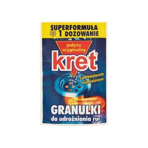 Kret KRET_Granulki do udrożniania rur saszetka 40g