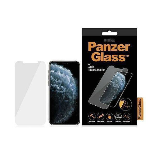 Tempered Glass IPHONE X / XS / 11 PRO PanzerGlass Standard Super+ 5711724026614