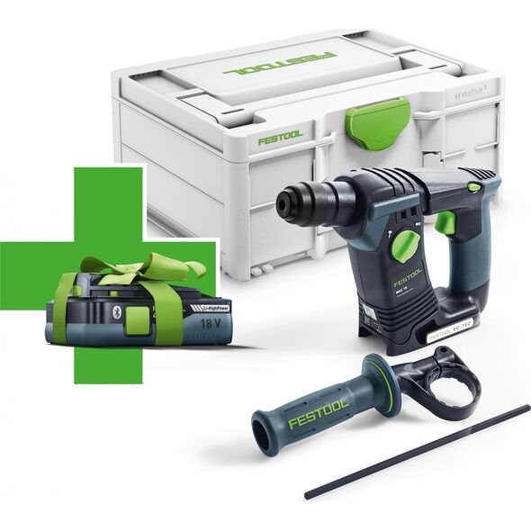 Młotowiertarka Festool BHC 18-Basic 18 V + akumulator 4 Ah (577057)