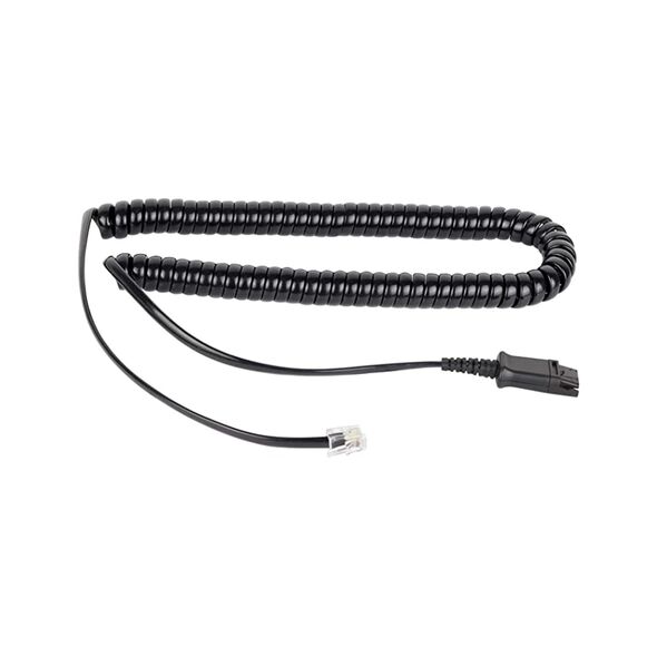 CABLE TELEPHONE SPIRAL FOR HEADSET CISCO BLACK BULK 0.500.769 έως 12 άτοκες Δόσεις