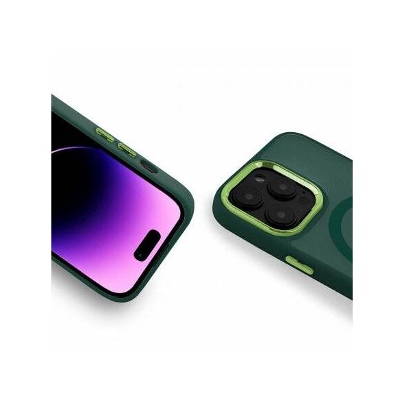 Case IPHONE 16 PLUS Matt MagSafe green 5905884820162