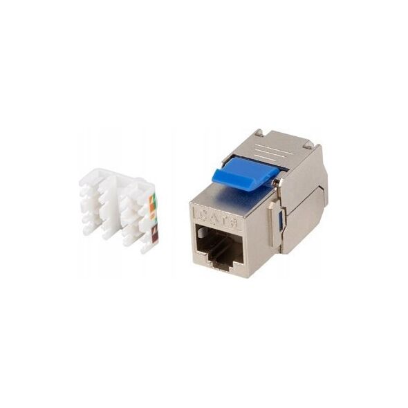 Lanberg Lanberg łącznik keystone gniazdo RJ45 -beznarzędziowy FTP kat. 6