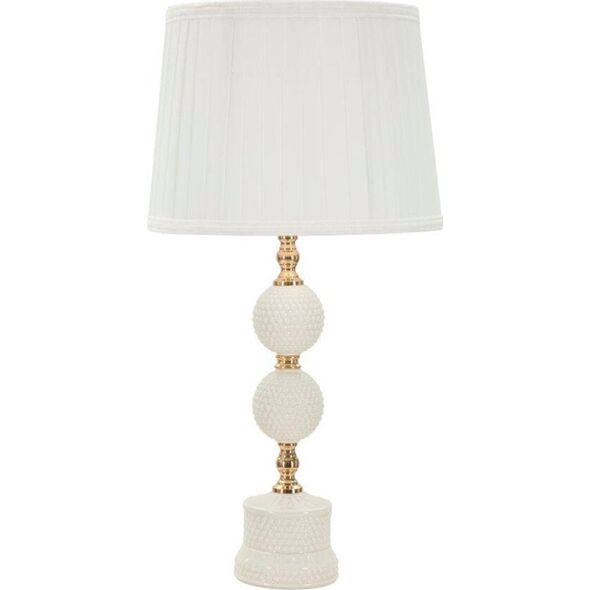 Bigbuy Home Lampa stołowa z ozdobną bazą NAPOLI, 59 cm