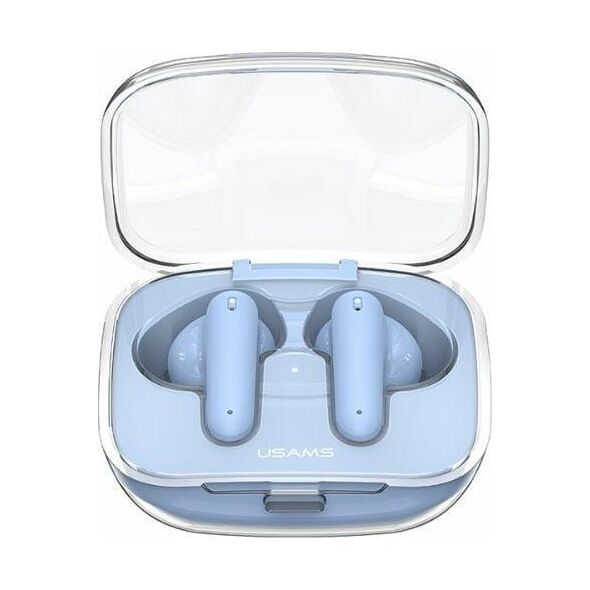 Słuchawki Usams USAMS Słuchawki Bluetooth 5.3 TWS BE series earbuds bezprzewodowe niebieski/blue US-BE16