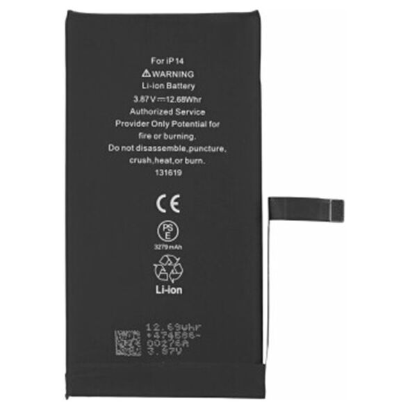 OEM Battery for iPhone 14, 3279mAh - OEM (19778) - Black 5949419249790 έως 12 άτοκες Δόσεις