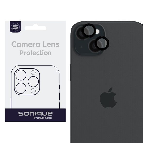 Camera Protection Sonique Lens Pro Apple iPhone 15 / iPhone 15 Plus Black 5210312037839