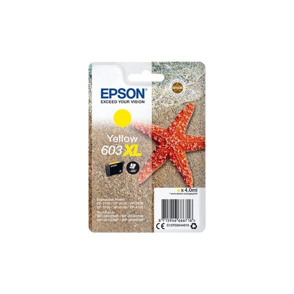 Tusz Epson Tusz 603XL Yellow (C13T03A44010)