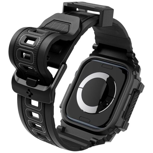 Spigen Case for Apple Watch 10 42mm - Spigen Rugged Armor Pro - Matte Black 8809971234375 έως 12 άτοκες Δόσεις