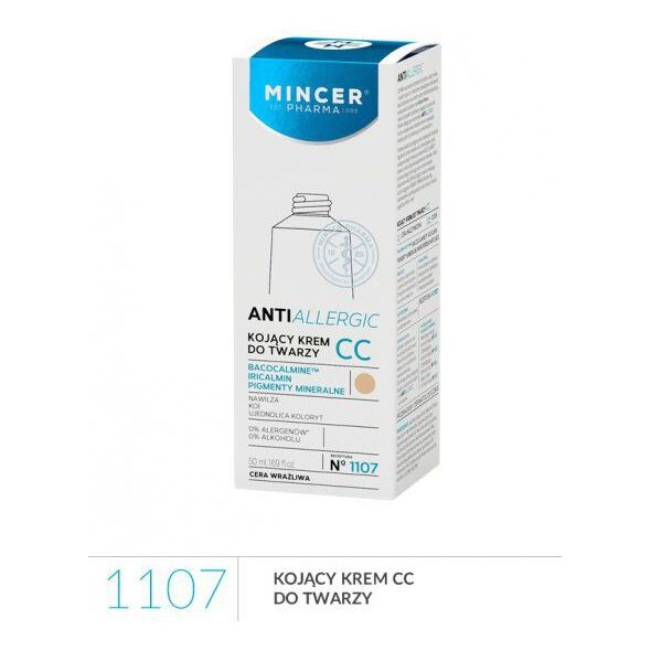 Mincer Pharma Anti Allergic Krem CC kojący do cery wrażliwej 50ml