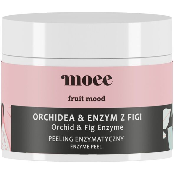 MOEE_Fruit Mood Enzyme Peel peeling enzymatyczny do twarzy Orchidea &amp| Enzym z Figi 50ml