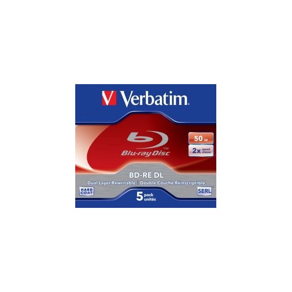 Verbatim BD-RE 50 GB 2x 5 sztuk (43760)