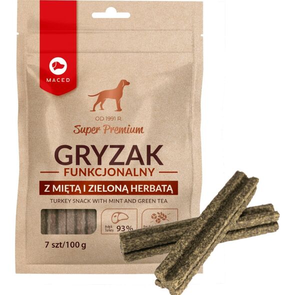 Maced MACED Gryzak funkc. z miętą i zieloną herbatą 100g