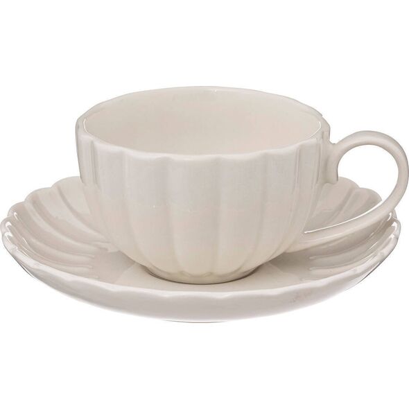 Secret de Gourmet Porcelanowa filiżanka ze spodkiem ROMY, Ø 6 cm