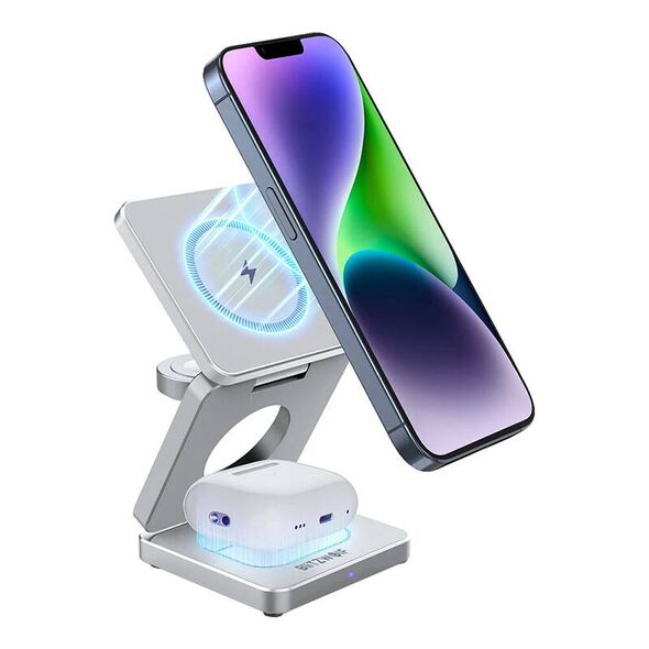 BlitzWolf Wireless charger 3in1 BW-IW30 Blitzwolf 068677  BW-IW30 έως και 12 άτοκες δόσεις 5906168437502