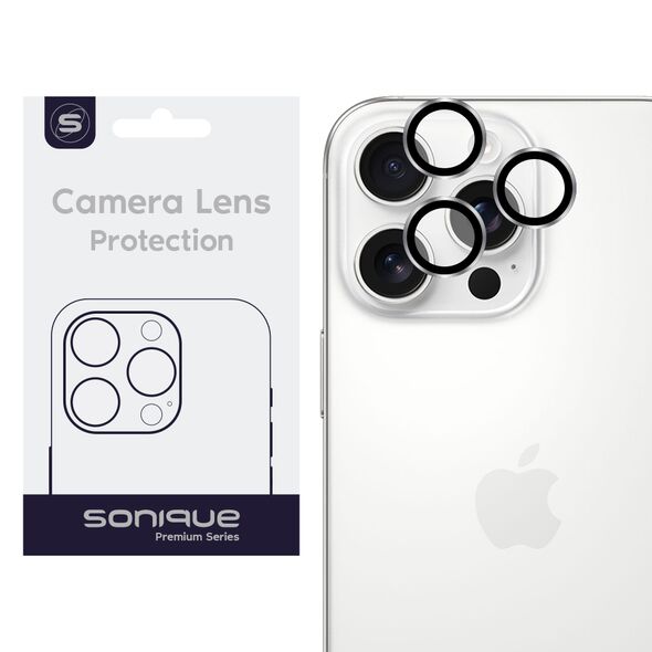 Camera Protection Sonique Lens Pro Apple iPhone 16 Pro / iPhone 16 Pro Max Silver 5210312038126