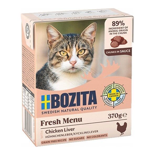 Bozita Bozita CiS Chunks in Sauce with Chicken   Liver 370g /6 64939