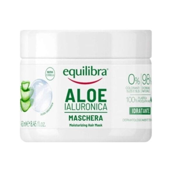 Alkotest EQUILIBRA_ Aloe nawilżająca maska do twarzy Aloes i Kwas Hialuronowy 450ml