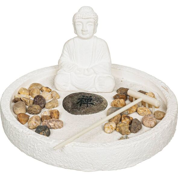 Atmosphera Wasila's zen garden, τσιμέντο, Ø 18 cm 13430636 3560232562211