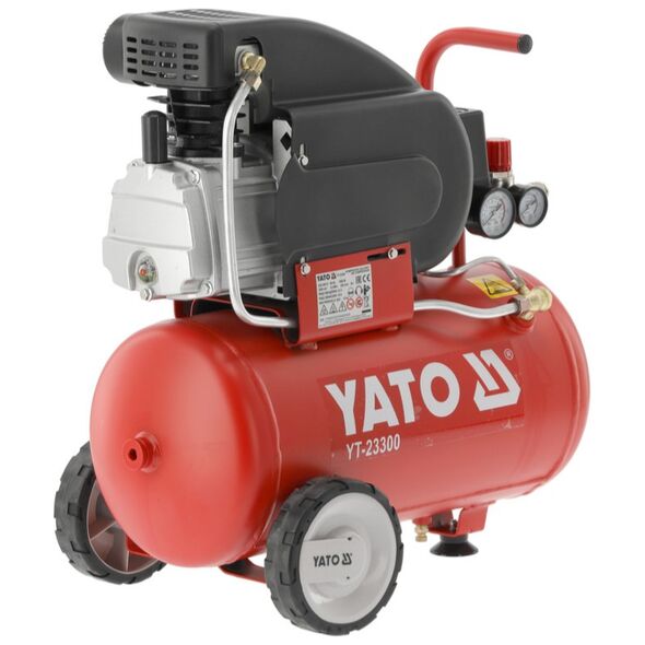 YATO ΑΕΡΟΣΥΜΠΙΕΣΤΗΣ 24lt 2HP YT-23300 20123300 ΤΕΜΑΧΙΟ εως 12 άτοκες δόσεις