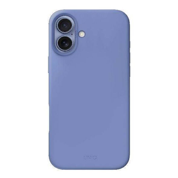 Case IPHONE 16 UNIQ Lino Hue Magclick Charging Pearl blue 8886463689516