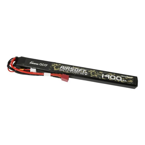 Gens ace Gens ace 25C 1400mAh 3S1P 11.1V Airsoft Gun Lipo Battery with T Plug 065589  GEA14003S25D έως και 12 άτοκες δόσεις 6928493306574