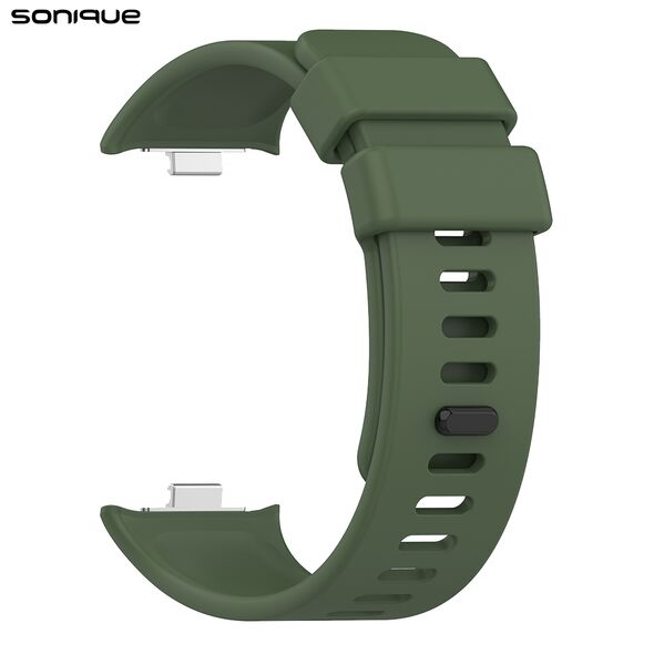 Λουράκι Σιλικόνης Sonique Color για Xiaomi Redmi Watch 4 Πράσινο Σκούρο 5210312048750