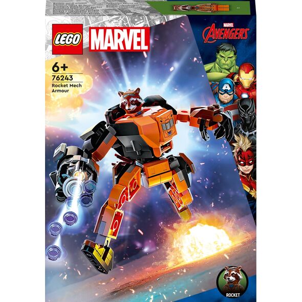 LEGO Marvel Mechaniczna zbroja Rocketa (76243)